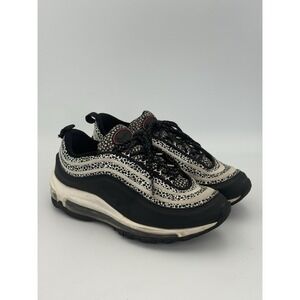 Nike Air Max 97 SE Safari Print DH0559-001 Women's 8 Black White Animal Sneakers